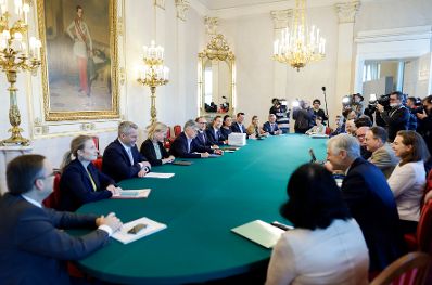 Am 13. Oktober 2021 fand der Ministerrat im Bundeskanzleramt statt.