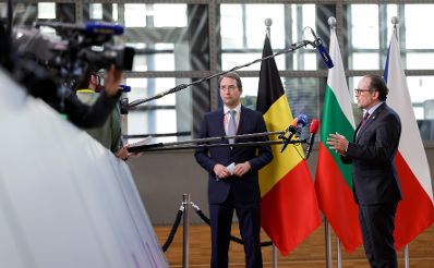 Am 22. Oktober 2021 war Bundeskanzler Alexander Schallenberg (im Bild) f&uuml;r den Europ&auml;ischen Rat in Br&uuml;ssel.