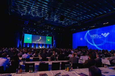 Am 11. November 2021 besuchte Bundeskanzler Alexander Schallenberg im Rahmen seines Bundesl&auml;ndertags in Vorarlberg das Vorarlberger Wirtschaftsforum.