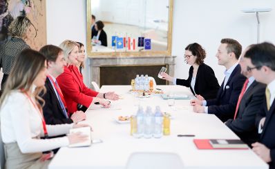 Am 29. J&auml;nner 2019 empfing Bundesminister Gernot Bl&uuml;mel die Ministerin f&uuml;r Europ&auml;ische Integration der Republik Kosovo, Dhurata Hoxha zu einem Gespr&auml;ch.