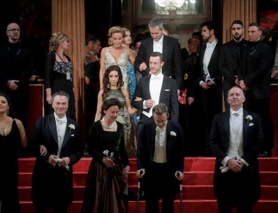 Am 24. J&auml;nner 2019 besuchte Bundesminister Gernot Bl&uuml;mel gemeinsam mit Clivia Treidl den Ball der Wiener Philharmoniker.