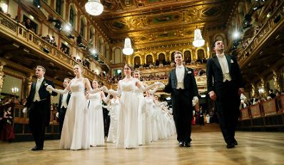 Am 26. J&auml;nner 2019 besuchte Bundesminister Gernot Bl&uuml;mel den Ball der Industrie und Technik.