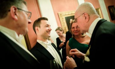 Am 26. J&auml;nner 2019 besuchte Bundesminister Gernot Bl&uuml;mel (2.v.l.) den Ball der Industrie und Technik.