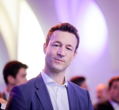 Am 7. Juni 2018 er&ouml;ffnete Bundesminister Gernot Bl&uuml;mel (im Bild) den medienpolitischen Diskurs &quot;MedienEnquete&quot;.