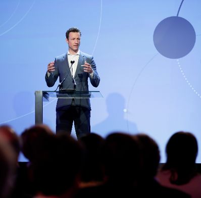 Am 7. Juni 2018 er&ouml;ffnete Bundesminister Gernot Bl&uuml;mel (im Bild) den medienpolitischen Diskurs &quot;MedienEnquete&quot;.