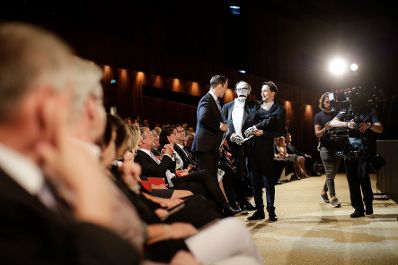 Am 18. Juli 2018 reiste Bundesminister Gernot Bl&uuml;mel anl&auml;sslich der Er&ouml;ffnung der Bregenzer Festspiele nach Bregenz.