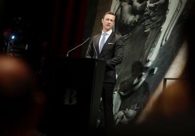 Am 18. Juli 2018 reiste Bundesminister Gernot Bl&uuml;mel (im Bild) anl&auml;sslich der Er&ouml;ffnung der Bregenzer Festspiele nach Bregenz.