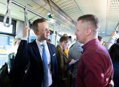 Am 27. September 2018 reiste Bundesminister Gernot Bl&uuml;mel (l.) in den Kosovo.