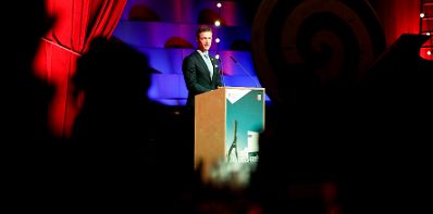 Am 15. November 2018 nahm Bundesminister Gernot Bl&uuml;mel (im Bild) an der Subsidiarit&auml;tskonferenz in Bregenz teil.