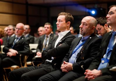 Am 3. Dezember 2018 nahm Bundesminister Gernot Bl&uuml;mel an der Cyber Security Conference teil.