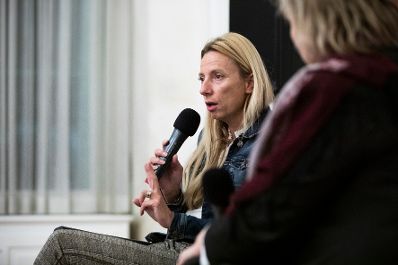 Am 28. J&auml;nner 2019 nahm Bundesministerin Juliane Bogner-Strau&szlig; (im Bild) an einem Kamingespr&auml;ch mit den Bundesb&auml;uerinnen teil.