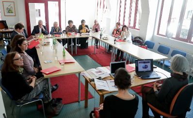 Am 4. Februar 2019 reiste Bundesministerin Juliane Bogner-Strau&szlig; anl&auml;sslich eines Bundesl&auml;ndertags ins Burgenland. Im Bild zu Besuch bei der Frauen-, M&auml;dchen- und Familienberatungsstelle Oberwart.