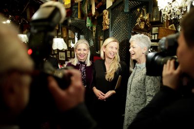 Am 12. Februar 2019 hielt Bundesministerin Juliane Bogner-Strau&szlig; Gru&szlig;worte bei der &bdquo;Happy Birthday Damenwahl Celebration&ldquo; der European Union of Women.