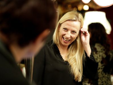 Am 12. Februar 2019 hielt Bundesministerin Juliane Bogner-Strau&szlig; Gru&szlig;worte bei der &bdquo;Happy Birthday Damenwahl Celebration&ldquo; der European Union of Women.