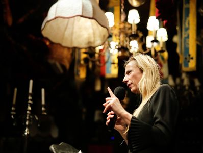 Am 12. Februar 2019 hielt Bundesministerin Juliane Bogner-Strau&szlig; Gru&szlig;worte bei der &bdquo;Happy Birthday Damenwahl Celebration&ldquo; der European Union of Women.