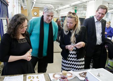 Am 25. Februar 2019 besuchte Bundesministerin Juliane Bogner-Strau&szlig; (im Bild) das Berufsp&auml;dagogische Institut der &Ouml;sterreichische JungArbeiterBewegung &Ouml;JAB.