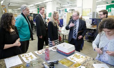 Am 25. Februar 2019 besuchte Bundesministerin Juliane Bogner-Strau&szlig; (im Bild) das Berufsp&auml;dagogische Institut der &Ouml;sterreichische JungArbeiterBewegung &Ouml;JAB.