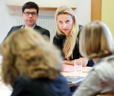 Am 7. M&auml;rz 2019 nahm Bundesministerin Juliane Bogner-Strau&szlig; am Round Table zum Thema "Chronisch kranke Sch&uuml;ler" teil.