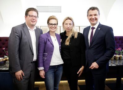 Am 30. April 2019 reiste Bundesministerin Juliane Bogner-Strau&szlig; anl&auml;sslich eines Bundesl&auml;ndertags nach K&auml;rnten. Im Bild beim Familienfr&uuml;hst&uuml;ck in Villach.