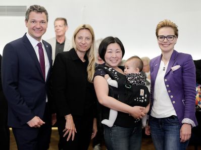 Am 30. April 2019 reiste Bundesministerin Juliane Bogner-Strau&szlig; anl&auml;sslich eines Bundesl&auml;ndertags nach K&auml;rnten. Im Bild beim Familienfr&uuml;hst&uuml;ck in Villach.