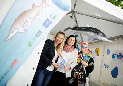 Am 01. Mai 2019 lud Bundesministerin Juliane Bogner-Strau&szlig; l&auml;dt gemeinsam mit Bundesministerin Elisabeth K&ouml;stinger zu einem Familienfest im Schlossgarten Sch&ouml;nbrunn ein.