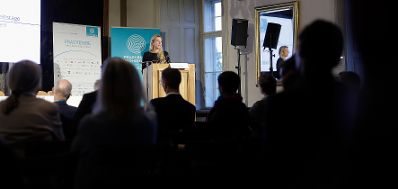 Am 16. Mai 2019 hielt Bundesministerin Juliane Bogner-Strau&szlig; (im Bild) die Keynote bei den Praeveniere Gesundheitstagen.