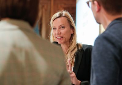 Am 6. Februar 2019 nahm Bundesministerin Juliane Bogner-Strau&szlig; bei der Pr&auml;sentation des Jugendpolitischen EU-Programms der Bundesjugendvertretung teil.