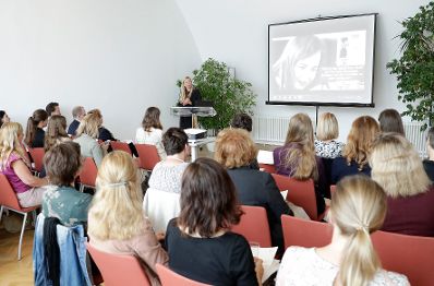 Am 25. Juni 2018 nahm Bundesministerin Juliane Bogner-Strau&szlig; (im Bild) an der Veranstaltungsreihe "Gleichstellung im Gespr&auml;ch" teil.