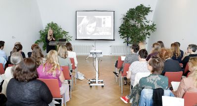 Am 25. Juni 2018 nahm Bundesministerin Juliane Bogner-Strau&szlig; (im Bild) an der Veranstaltungsreihe "Gleichstellung im Gespr&auml;ch" teil.
