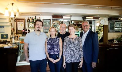 Am 6. September 2018 reiste Bundesministerin Juliane Bogner-Strau&szlig; (2.v.l.) im Zuge eines Bundesl&auml;ndertags ins Burgenland.