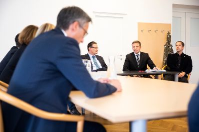 Am 24. September 2018 reiste Bundesministerin Juliane Bogner-Strau&szlig; anl&auml;sslich eines Bundesl&auml;ndertags nach Nieder&ouml;sterreich. Im Bild beim Besuch des "mc&sup2;" Migrationszentrums in Melk.