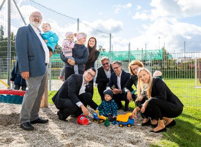 Am 24. September 2018 reiste Bundesministerin Juliane Bogner-Strau&szlig; (r.) anl&auml;sslich eines Bundesl&auml;ndertags nach Nieder&ouml;sterreich. Im Bild beim Besuch der "Tagesbetreuung Melk".