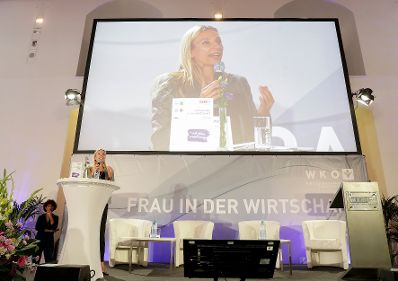 Am 26. September 2018 nahm Bundesministerin Juliane Bogner-Strau&szlig; (im Bild) an der Er&ouml;ffnung des "Tags der Frau in der Wirtschaft" teil.