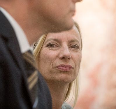 Am 26. September 2018 war Bundesministerin Juliane Bogner-Strau&szlig; (r.) zu Gast beim Club Cuv&eacute;e.