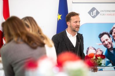 Am 30. Oktober 2018 nahm Bundesministerin Juliane Bogner-Strau&szlig; am CEO Business Lunch im Bundeskanzleramt teil.