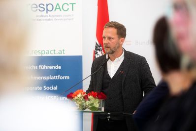 Am 30. Oktober 2018 nahm Bundesministerin Juliane Bogner-Strau&szlig; am CEO Business Lunch im Bundeskanzleramt teil.