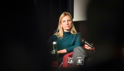 Am 19. November 2018 nahm Bundesministerin Juliane Bogner-Strau&szlig; (im Bild) an der Er&ouml;ffnung der BOJA Fachtagung im Kultur Kongress Zentrum Eisenstadt teil.