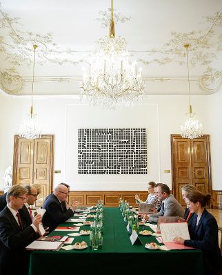 Am 6. Juni 2016 empfing Kunst- und Kulturminister Thomas Drozda den tschechischen Kulturminister Daniel Herman zu einem Arbeitsgespr&auml;ch.