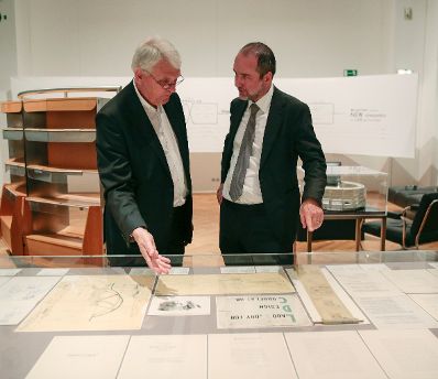 Am 14. Juni 2016 er&ouml;ffnete Kunst- und Kulturminister Thomas Drozda die Ausstellung "FRIEDRICH KIESLER. Lebenswelten" im Museum f&uuml;r angewandte Kunst (MAK).