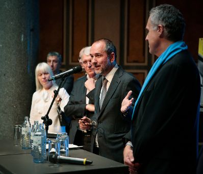 Am 14. Juni 2016 er&ouml;ffnete Kunst- und Kulturminister Thomas Drozda die Ausstellung "FRIEDRICH KIESLER. Lebenswelten" im Museum f&uuml;r angewandte Kunst (MAK).