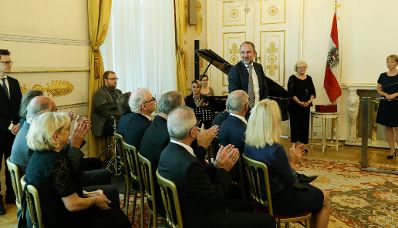 Am 14. September 2016 bestellte der Bundeskanzler Vertreterinnen und Vertreter der Wirtschaft zu Mitgliedern der bei der Bundesanstalt "Statistik &Ouml;sterreich" eingerichteten Wirtschaftskurie. Im Bild Kanzleramtsminister Thomas Drozda.