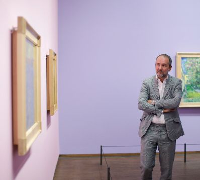 Am 15.September 2016 er&ouml;ffnete Kunst- und Kulturminister Thomas Drozda (im Bild) die Ausstellung "Seurat, Signac, Van Gogh - Wege des Pointilismus" in der Albertina.