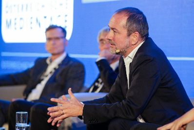 Am 20. September 2016 nahm Thomas Drozda, Bundesminister f&uuml;r Medien an den &Ouml;sterreichischen Medientagen teil.