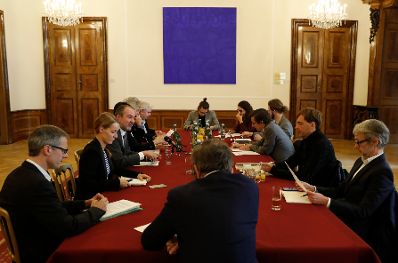 Am 12. Oktober 2016 lud Kanzleramtsminister Thomas Drozda Medienvertreterinnen und -vertreter zu Hintergrundgespr&auml;chen ins Palais Dietrichstein.