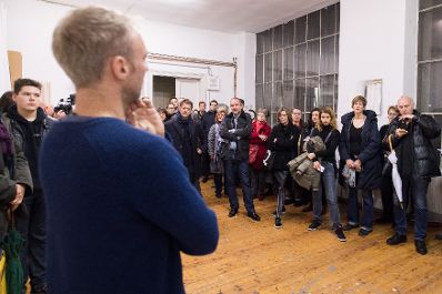 Am 19. November 2016 besuchte Kunst- und Kulturminister Thomas Drozda Ateliers und Studios anl&auml;sslich der Vienna Art Week.