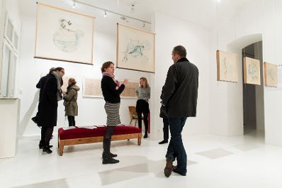 Am 19. November 2016 besuchte Kunst- und Kulturminister Thomas Drozda Ateliers und Studios anl&auml;sslich der Vienna Art Week.