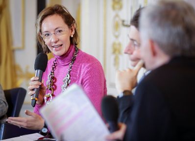 Am 23. Februar 2017 fand im Bundeskanzleramt anl&auml;sslich des 11. Europ&auml;ischen Datenschutztages die Veranstaltung 'Das neue Datenschutzrecht in der Europ&auml;ischen Union' statt. Im Bild Sarah Spiekermann von der Wirtschaftsuniversit&auml;t Wien.