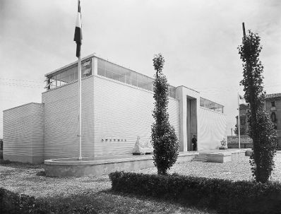 &Ouml;sterreich-Pavillon bei der Biennale Venedig, erbaut von Josef Hoffmann 1934.