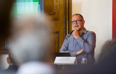 Am 2. August 2017 fand die Diskussionsreihe &bdquo;Open Space&ldquo; mit Bundesminister Thomas Drozda statt.