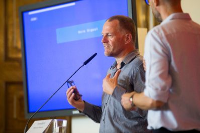 Am 2. August 2017 fand die Diskussionsreihe &bdquo;Open Space&ldquo; mit Bundesminister Thomas Drozda statt.